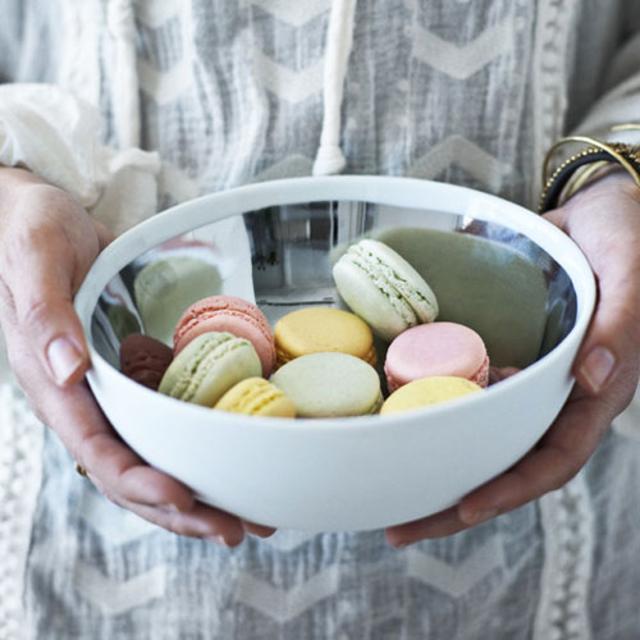 Silver Lining Serving Bowl