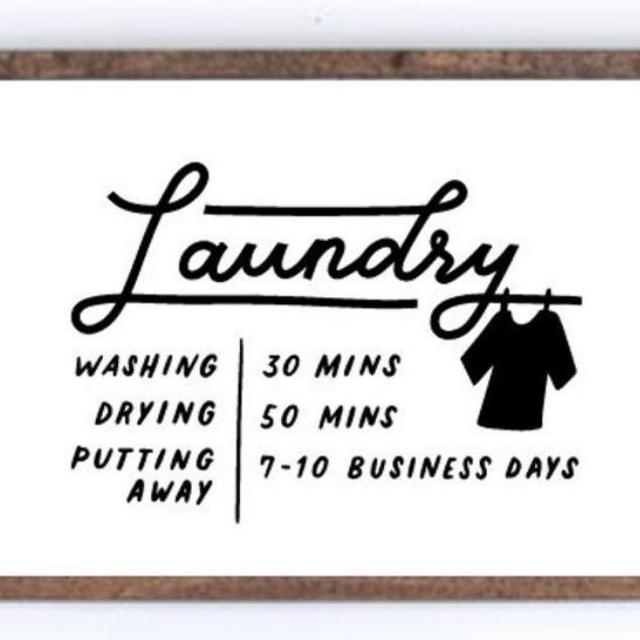 Funny Laundry Room Sign