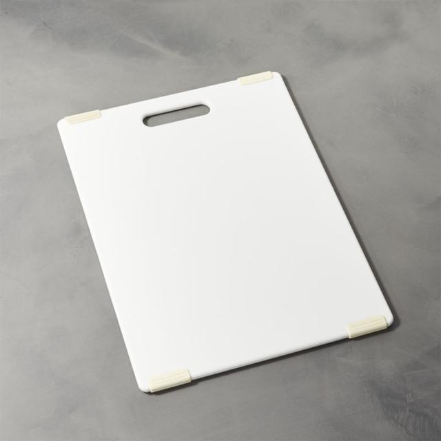 Jelli ® White Nonslip Reversible 11"x14.5" Cutting Board