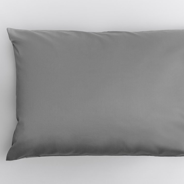 Luxe Pillowcases in Solid Smoke