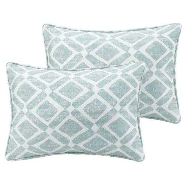 Natalie Printed Oblong Throw Pillow Pair