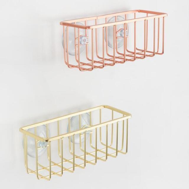 Copper and Gold Sponge Holders Set of 2