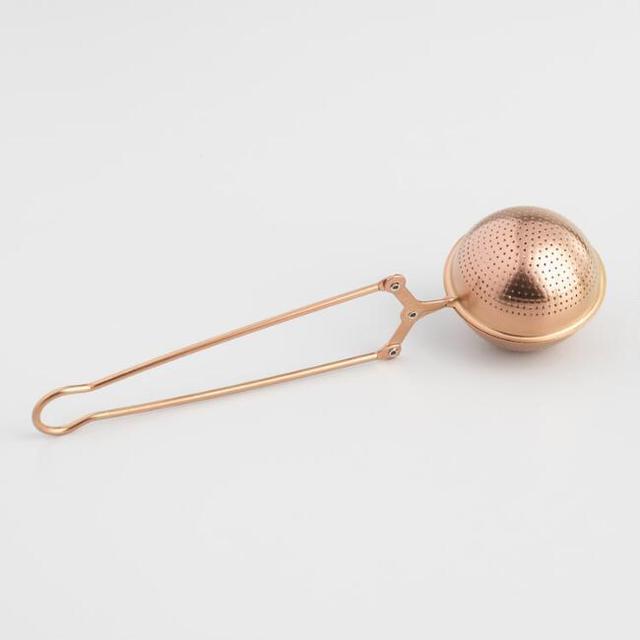 Copper Ball Tea Infuser with Handle