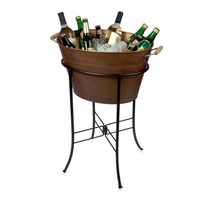 Artland® Oasis Oval Party Tub with Stand in Antique Copper