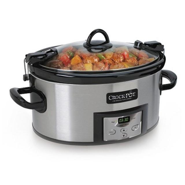 Crock-Pot® 6-Quart Programmable Cook & Carry™ Slow Cooker