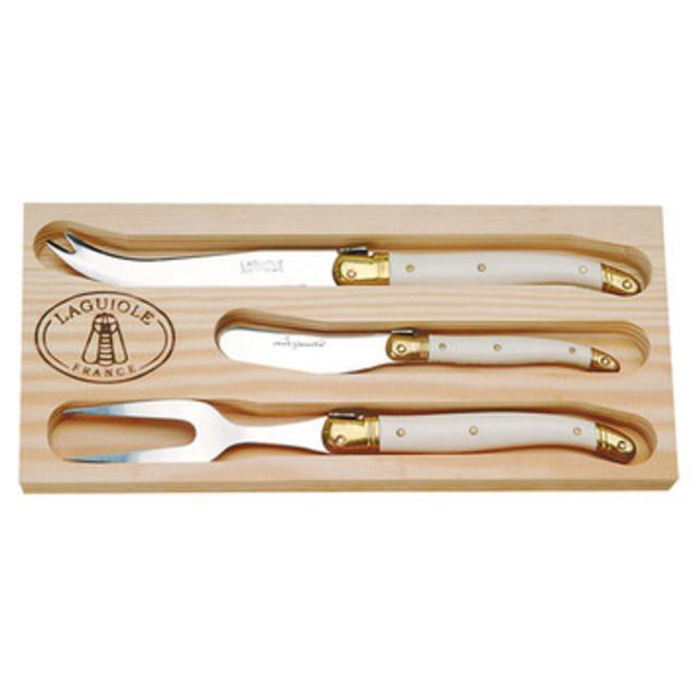 Laguiole 4-Piece Cheese Knife Set