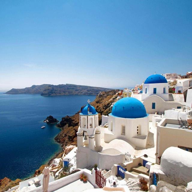 Honeymoon Dinner in Santorini