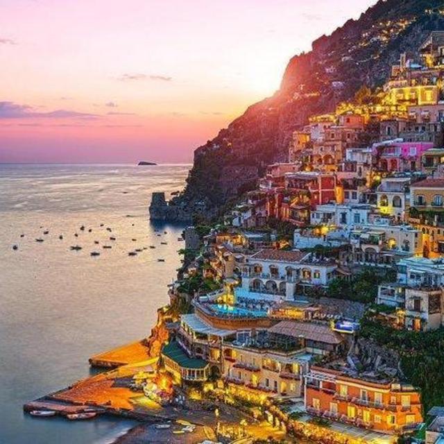 Honeymoon Dinner in Positano