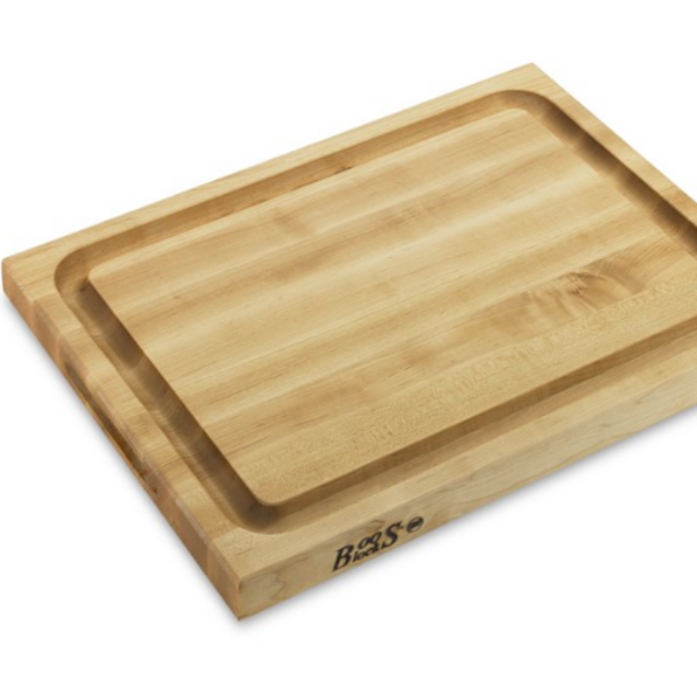 Boos Edge-Grain Cutting & Carving Board, Maple