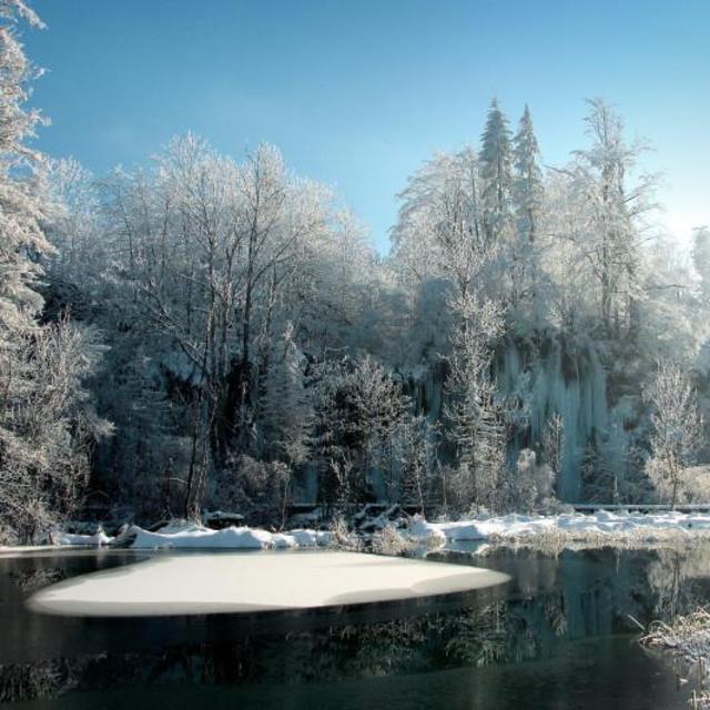 Entrance to Plitvice Lakes National Park