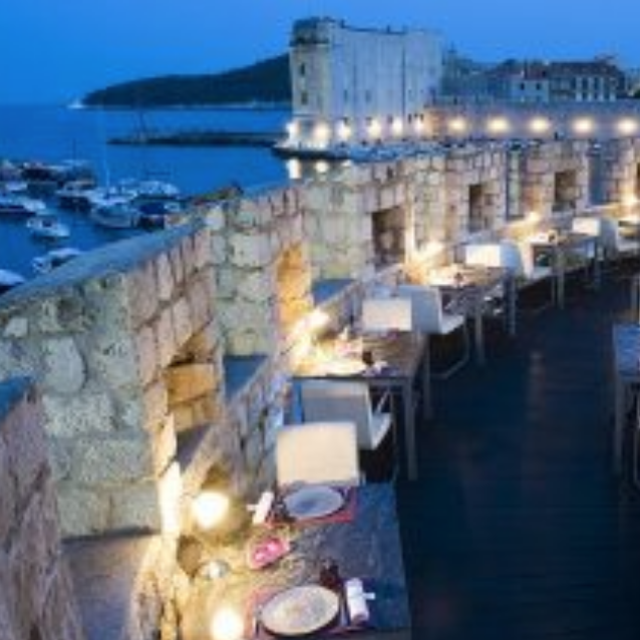 Romantic Dinner on the Croatian coast