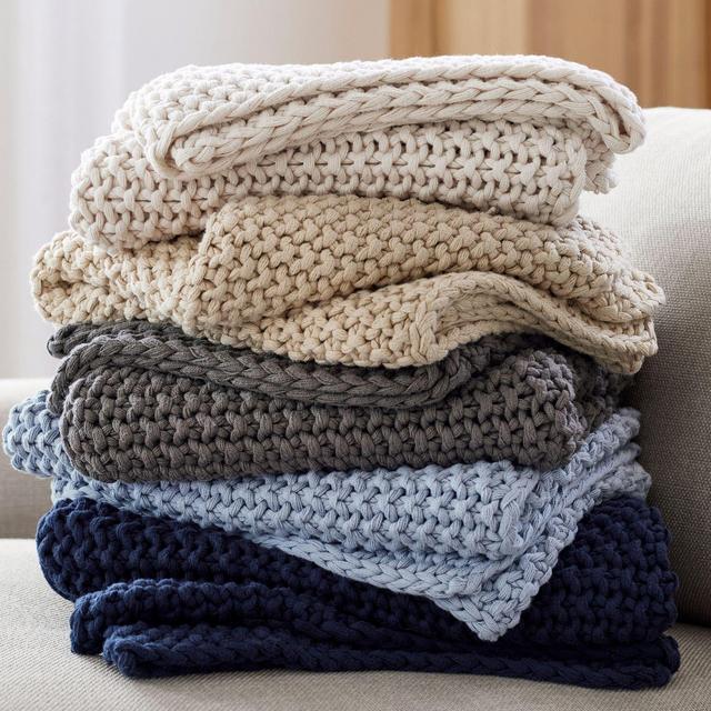 Bayside Seed Stitch Throw