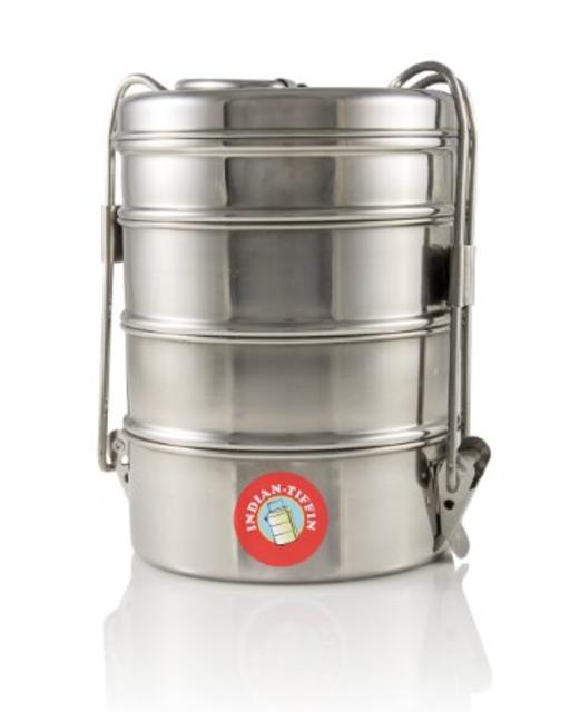 4 Tier Indian Tiffin (Large)
