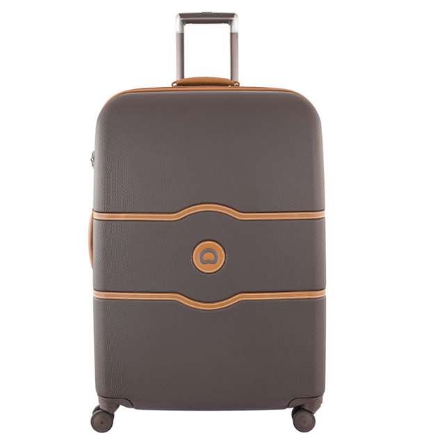 DELSEY Paris Chatelet Air Hardside Luggage, Spinner Wheels, Chocolate Brown, Checked-Large 28 InchAdd to your order