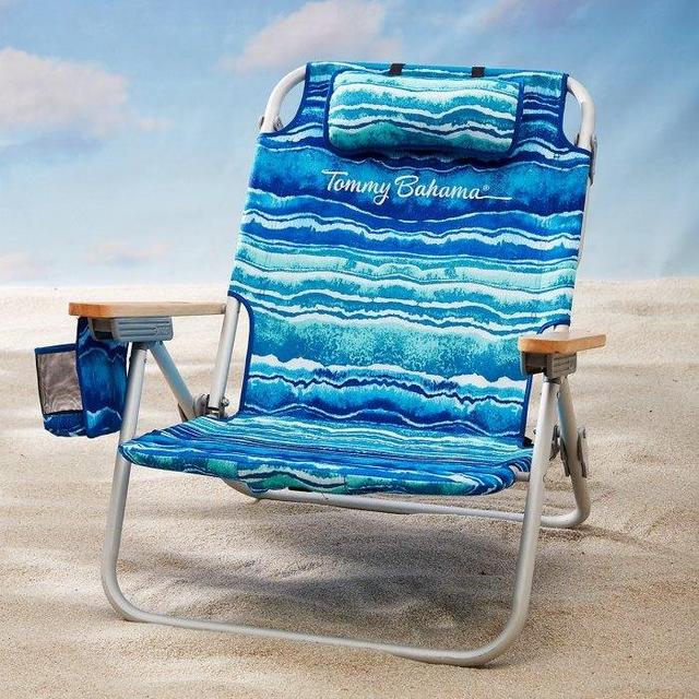 Malachite Print Deluxe Backpack Beach Chair