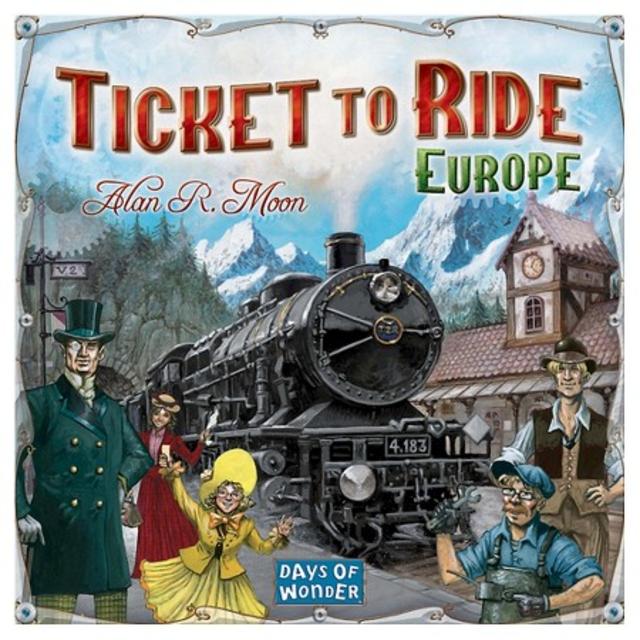 Ticket to Ride Europe Strategy Board Game
