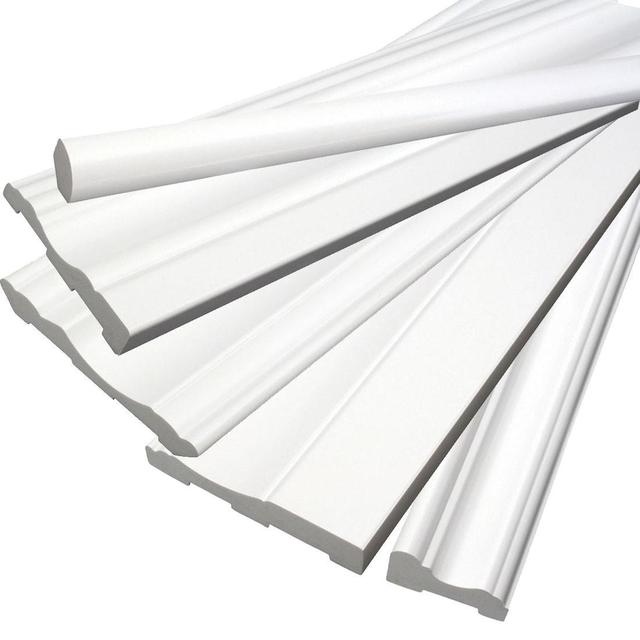 Upstairs trim