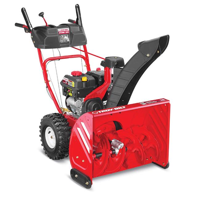 Troy-Bilt Storm 2660 208cc 26-in Two-Stage Electric Start Gas Snow Blower with Headlight