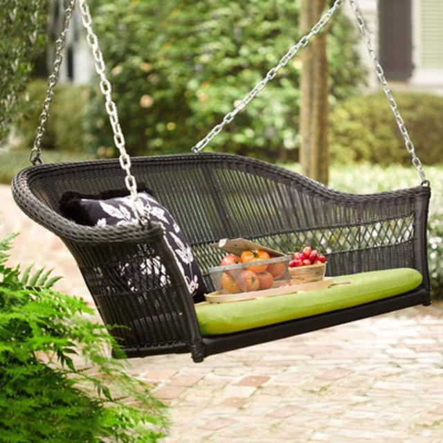 Porch Swing by Plow & Hearth