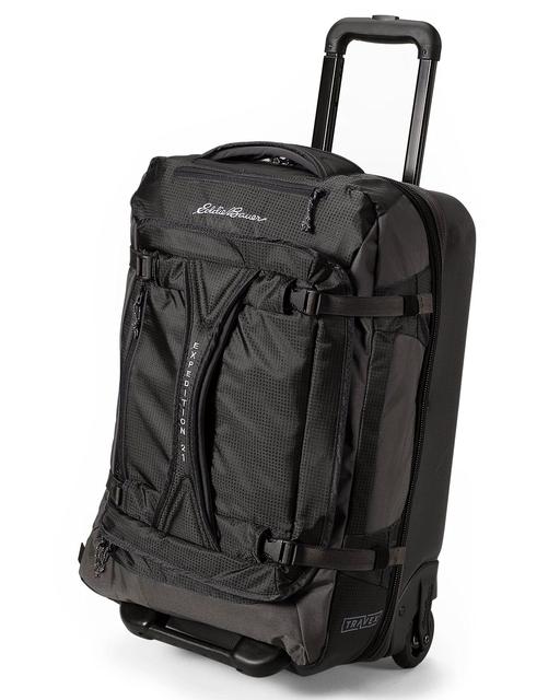 Eddie Bauer Expedition Drop Bottom Rolling Bag- Medium