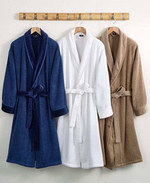 Hotel Collection Velour Luxury Bathrobe