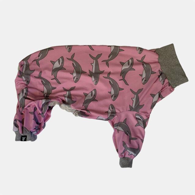 Pink Shark Dog Pajama