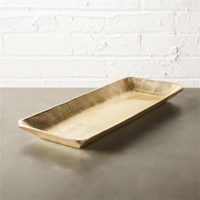 gilded platter