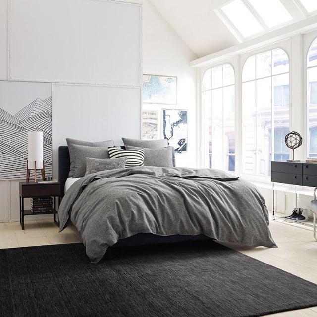 Kenneth Cole Reaction Home Mineral Full/Queen Duvet Cover in Grey