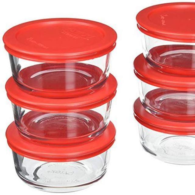 Pyrex 12-Piece Glass Food Storage Set