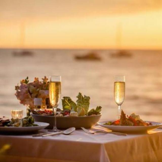 Dinner For Two on the Beach