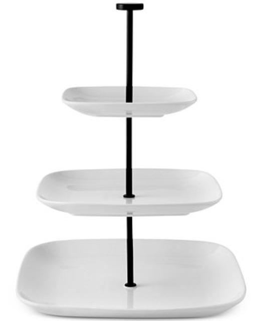 Whiteware Square 3 Tier Server, Only at Macy's