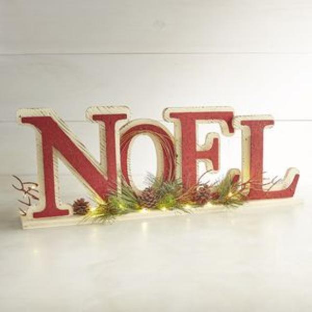 LED Noel Sign