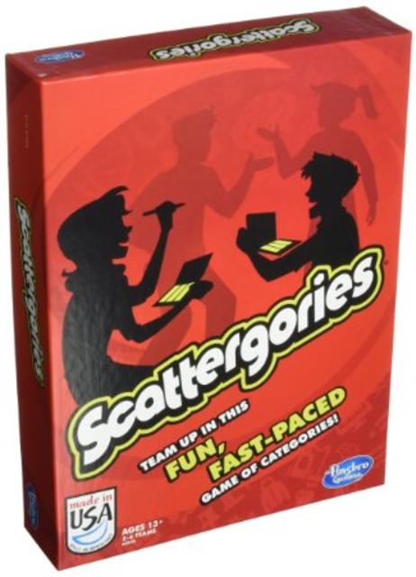 Scattergories Game