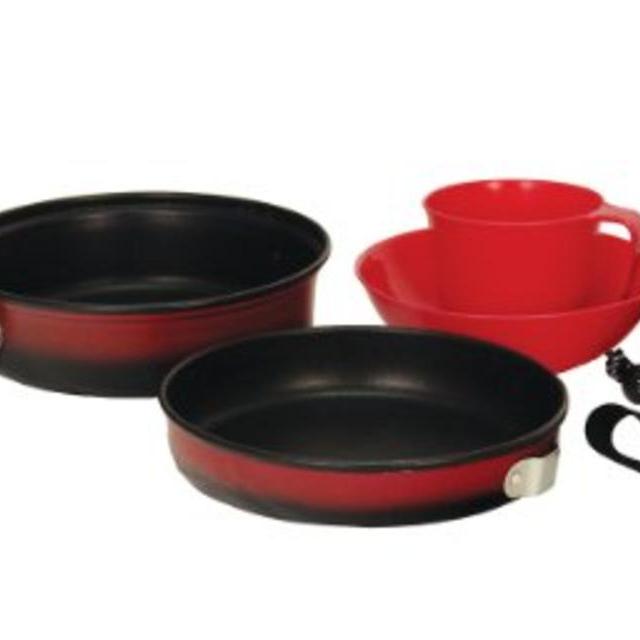 Texsport 5 Pc. Kangaroo Non-Stick Cookware Mess Kit