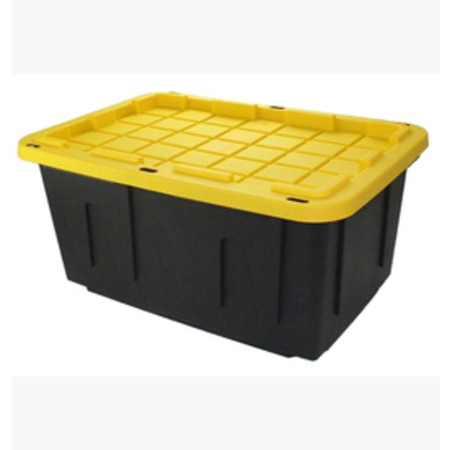 Centrex Plastics, LLC Commander 27-Gallon Tote with Standard Snap Lid