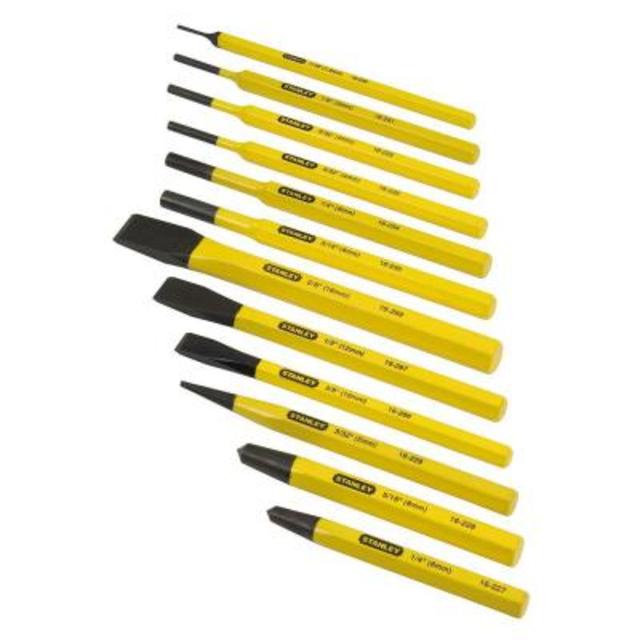 Punch and Chisel Kit (12-Piece)