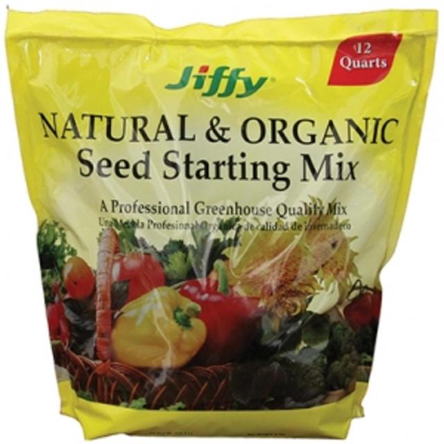 Jiffy Organic Seed Starting Mix - 12 Qt.