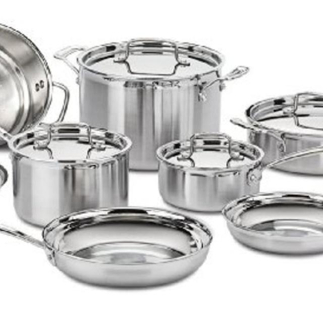Cuisinart MCP-12 MultiClad Pro Stainless Steel 12-Piece Cookware Set