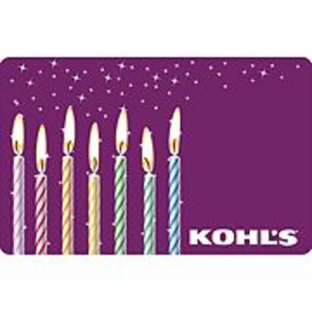 Gift card kohls