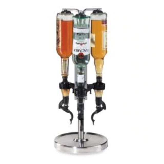 Oggi™ Professional 3-Bottle Revolving Bottle Dispenser