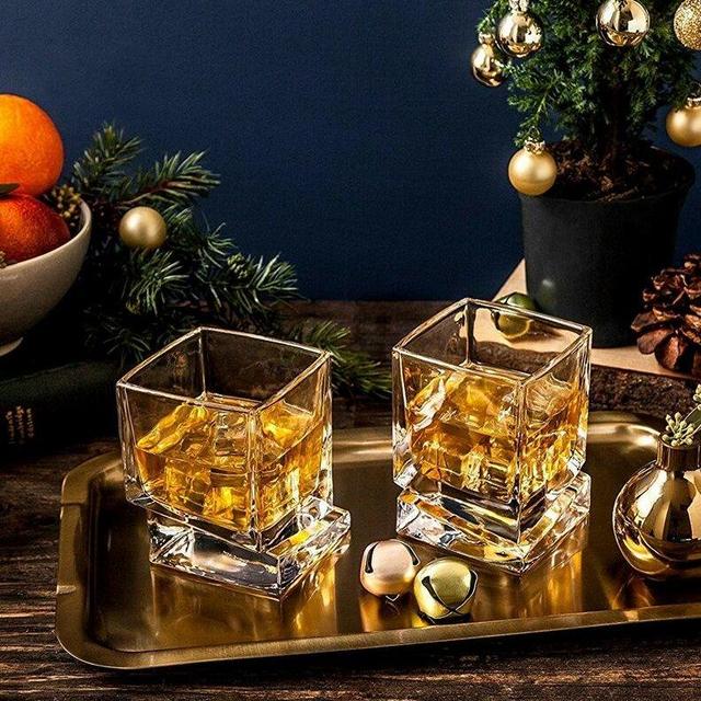 Cotreau Square 10 oz. Whiskey Glass