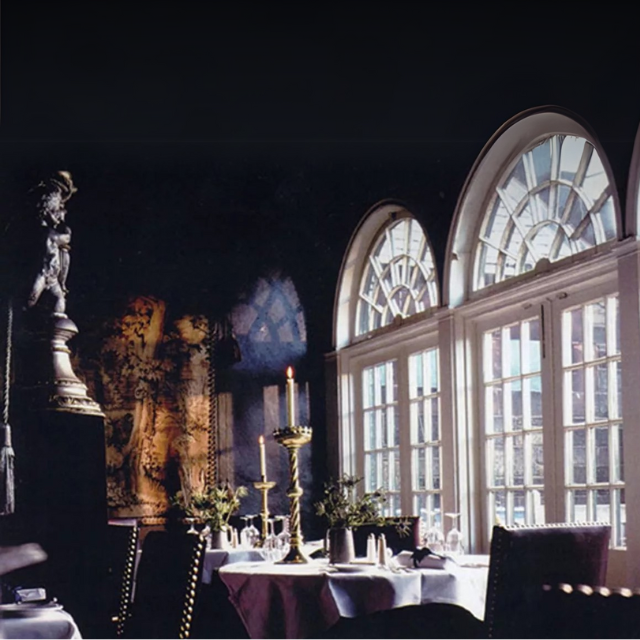 Dinner at the Witchery