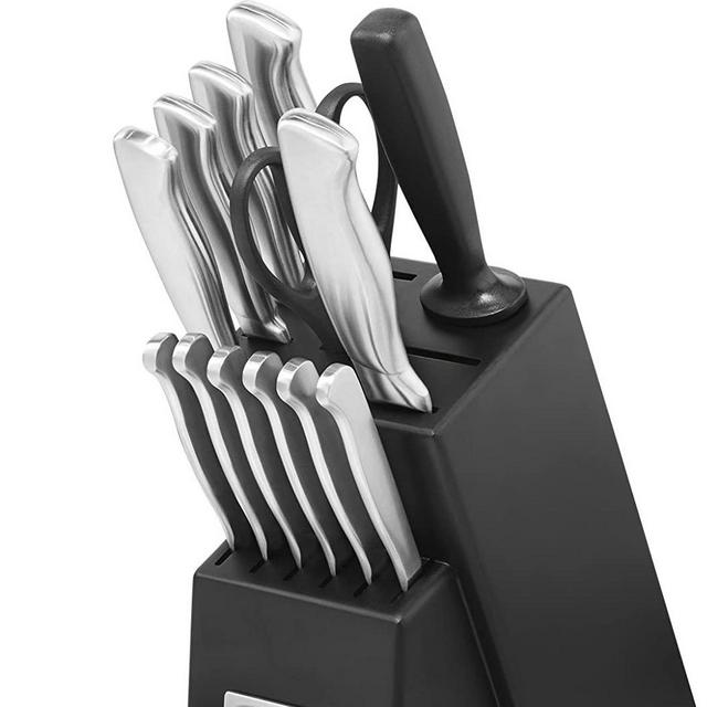 Cuisinart C77SS-15PK 15-Piece Stainless Steel Hollow Handle Block Set