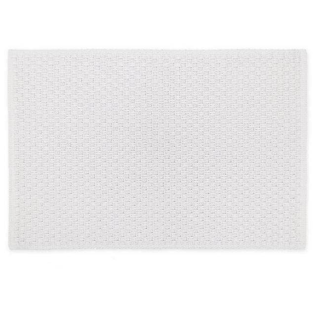 Nestwell™ Basketweave 20" x 33" Bath Rug in Lunar Rock Grey