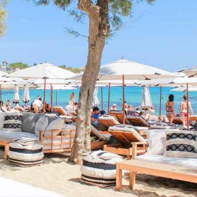 Beach Club Day in Mykonos