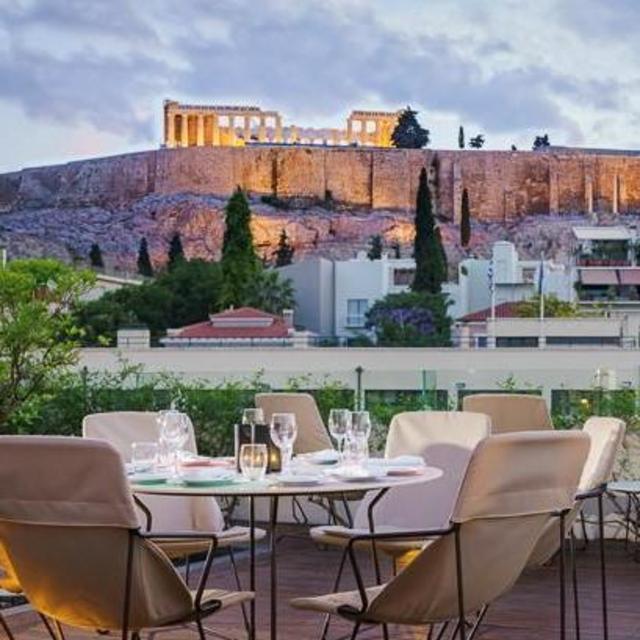 Lunch with a View in Athens