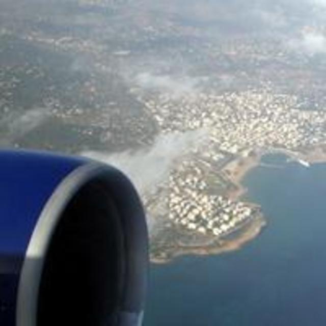 Flight to Athens