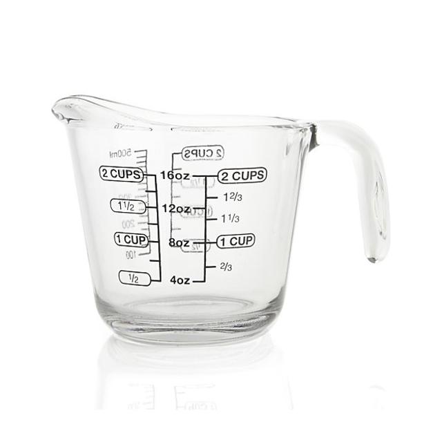 Glass 2-Cup Measuring Cup