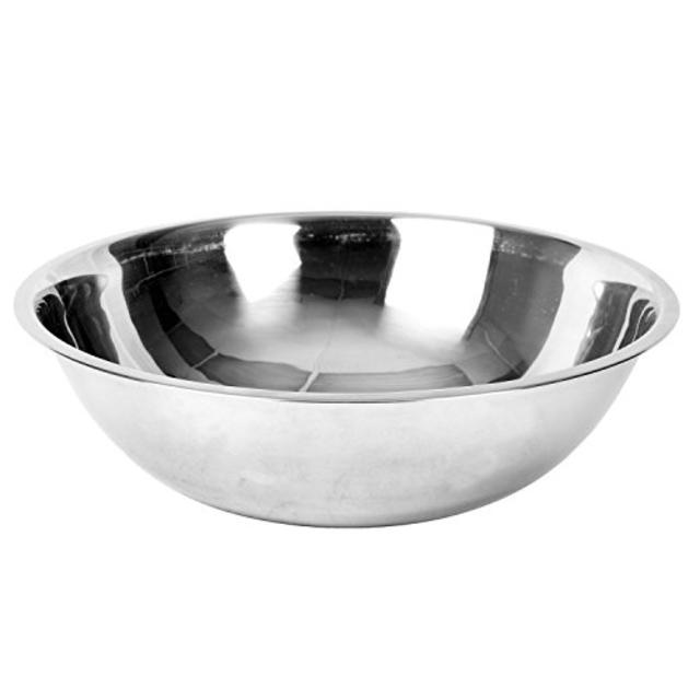 Excellante Mixing Bowl, Heavy Duty, Stainless Steel, 22 gauge, 13 quart, 0.8 mm