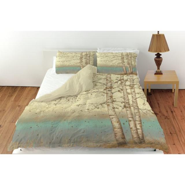 Golden Birch Duvet Cover